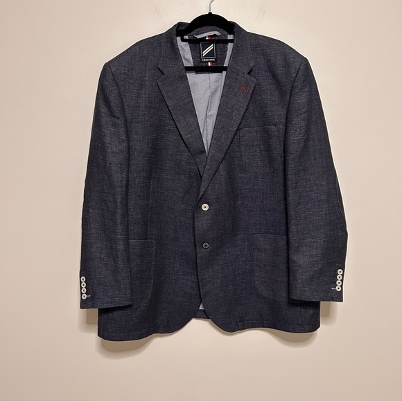 Daniel Hechter Other - Daniel Hechter 0000 sport coat blazer Men’s Size 54R Linen Blend Business Resort